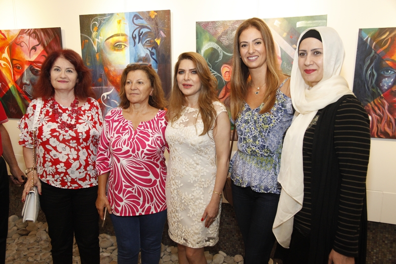 Opening of Nina Taher's Solo Exhibition 'Woman'